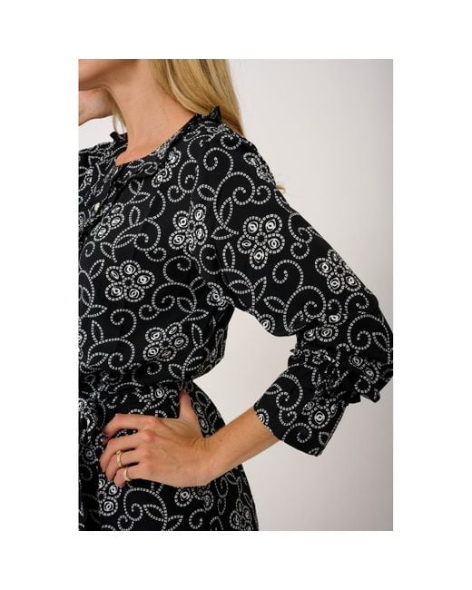 At Last Blue Meg Midi Dress