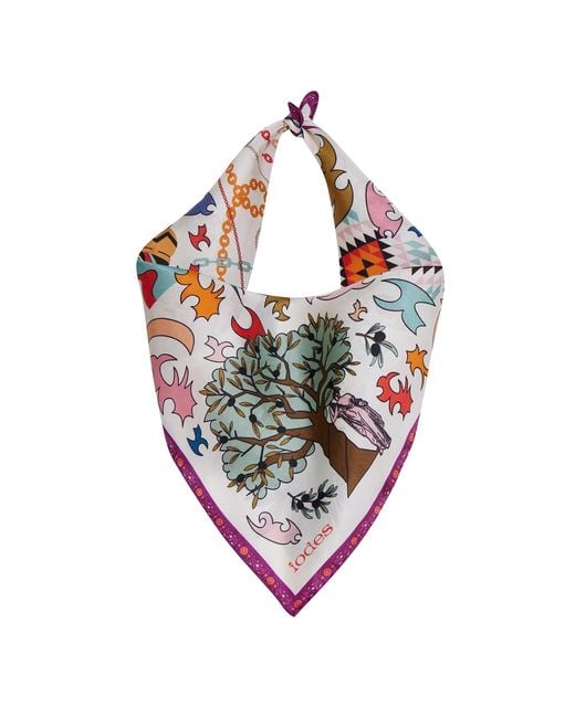 Iodes Multicolor Human Factor Aura Foulard