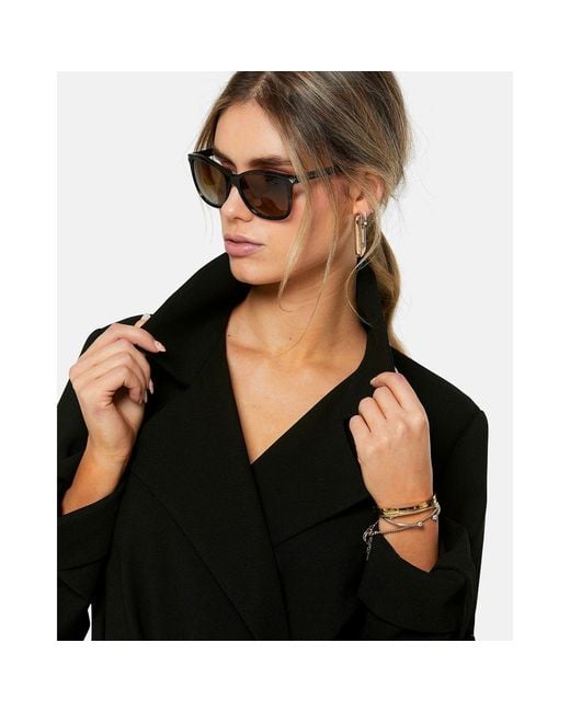 Helen Mcalinden Black Lydiah Crepe Trench