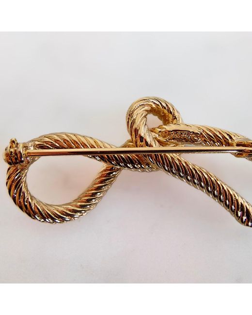 Grosse Metallic Loop Brooch, Series Trésor