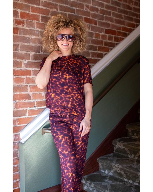 Jennafer Grace Red Mareesa Top