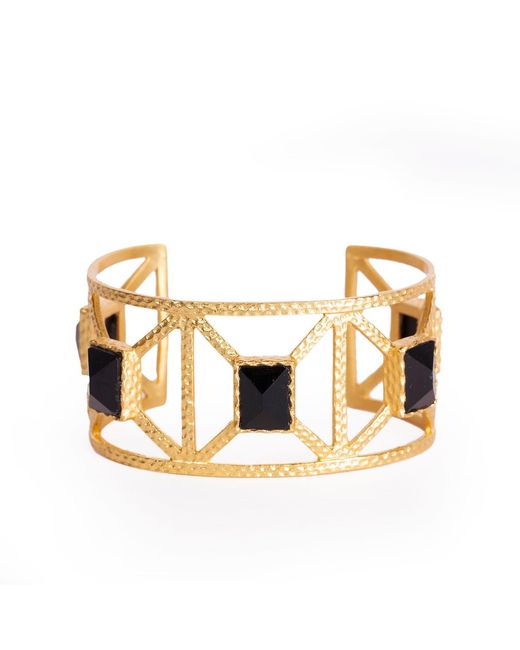 Christina Greene Metallic Lennox Cuff