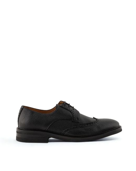 Mariano Shoes Black Vade Derby for men