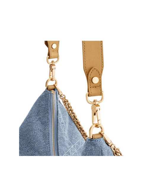 Orange Cube Blue Metropolitan Crossbody Bag