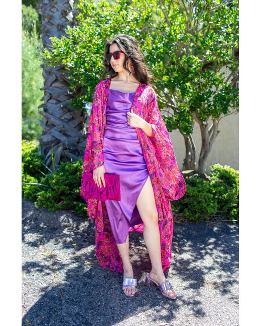 Jennafer Grace Red Orleans Kimono