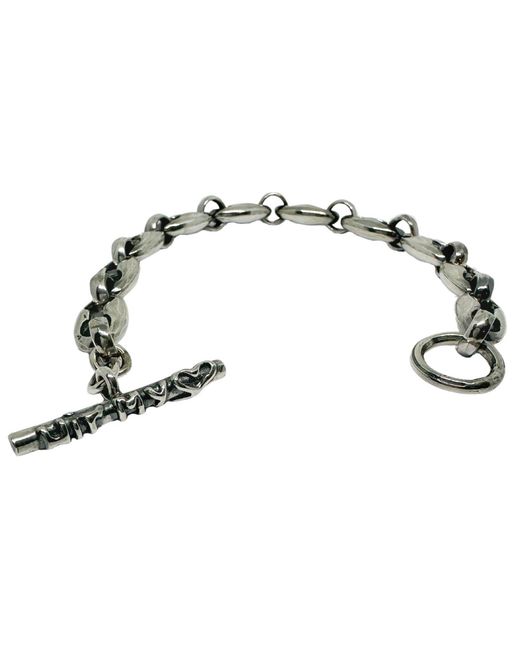 Tg-Jewellery by Tamara Gervasio Metallic Anchor Link With T-Bar Hit My Heart Bracelet