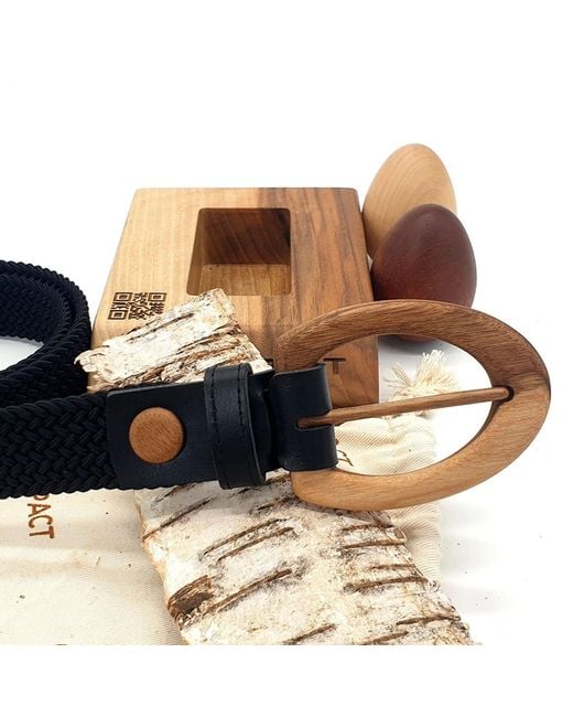Wood Belt Blue Yellowstone Clever 315