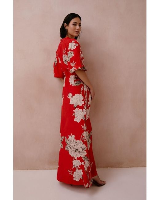 Raishma Red Frankie Dress