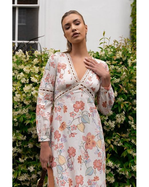 Raishma Pink Evelyn Dress