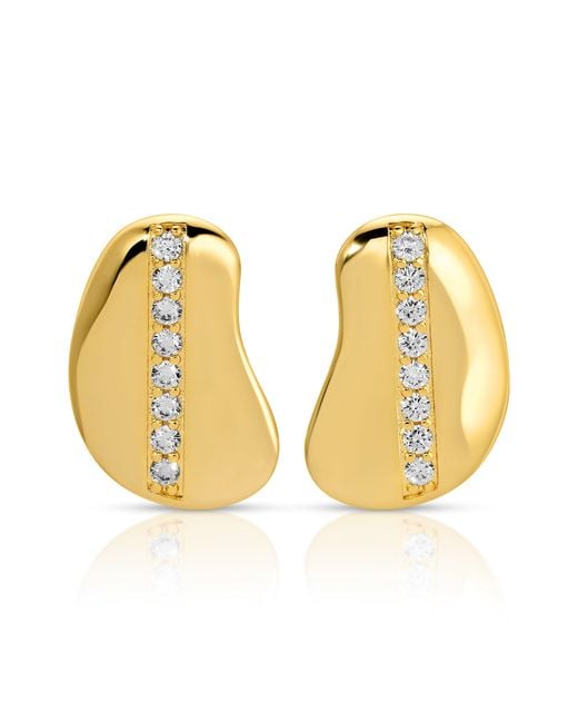 Zepplin the Label Metallic Beatrice Earrings