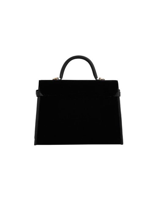 Fable England Black Structured Tote Medium