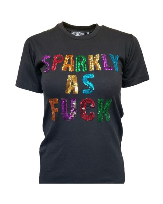 Any Old Iron Blue Sparkly As Fuck T-shirt for men