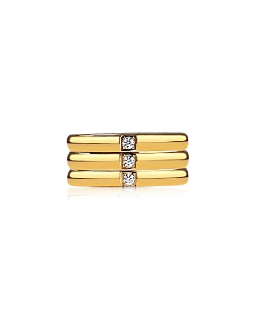 Mg Jewelry Metallic Tres Rings