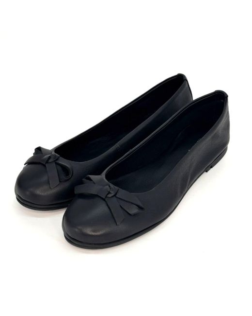Altramoda Redressing the World Blue Vegetable Tanned Leather Ballet Flats
