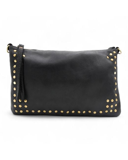 Bolsa Nova Handbags Black Boho Clutch