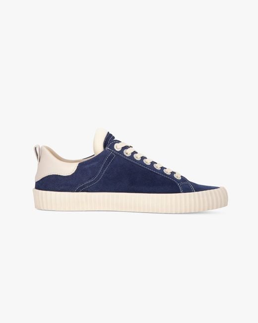 Springa | Unique Vulcanized Sneakers Italian Handmade Blue Wavy Suede Sneakers for men