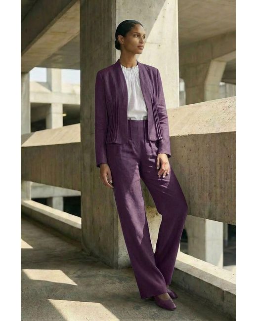 Taarach & Ampersand Purple Captive Jacket