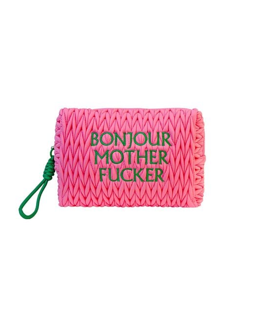 Lilly Loves Pink Bonjour Mf Cosmetic Bag