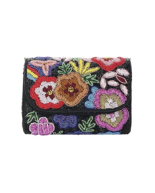 Pode Black Frida Multicolour Beaded Statement Bag