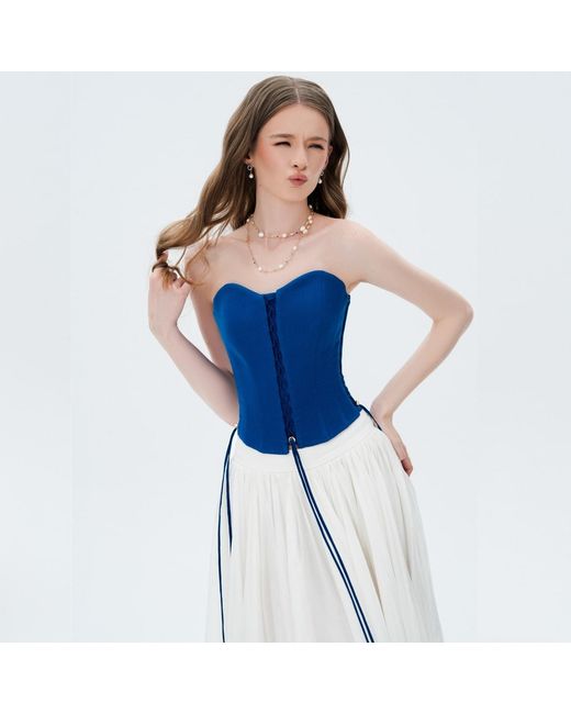 Elsava Blue Corset
