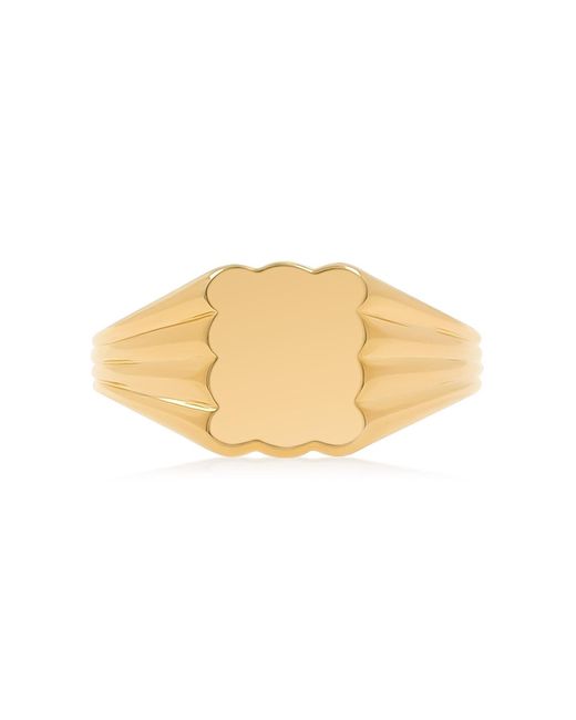 Cote Cache Natural Cloud Pinky Signet Ring