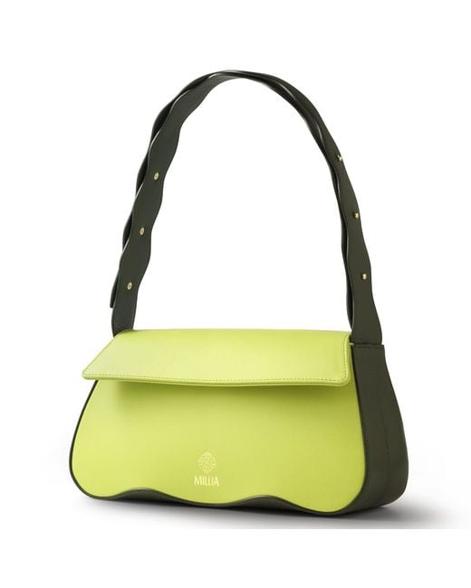 Millia Studio Green Ola Bag Lime