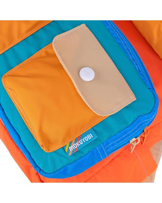 Mokuyobi Blue Heat Wave Faux Roll Top