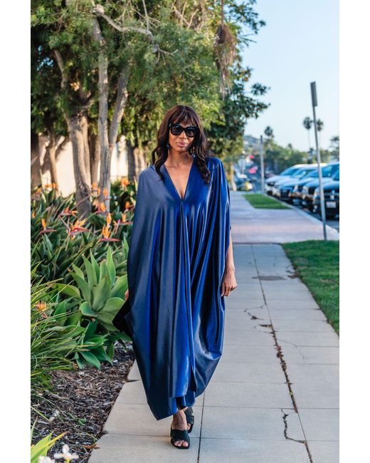 Jennafer Grace Blue Shadow Caftan