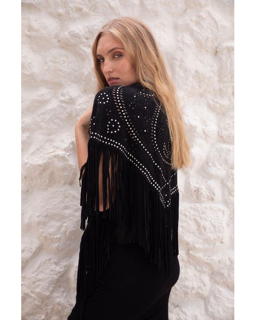 Jodi Lee Black Gigi Shawl
