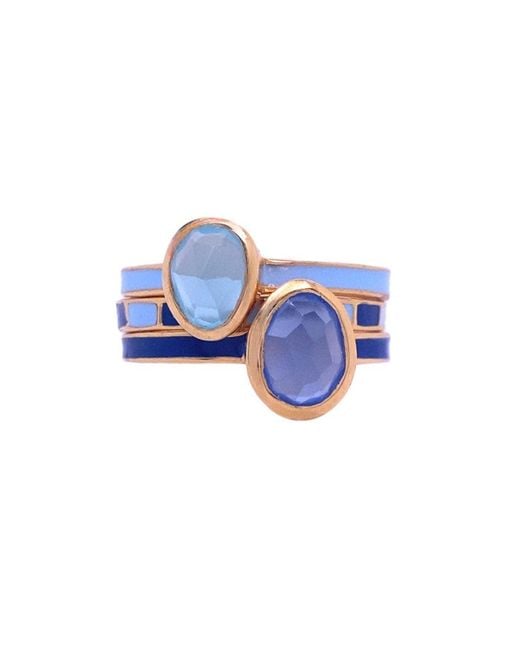 GEM BAZAAR Blue Tutti Frutti Light