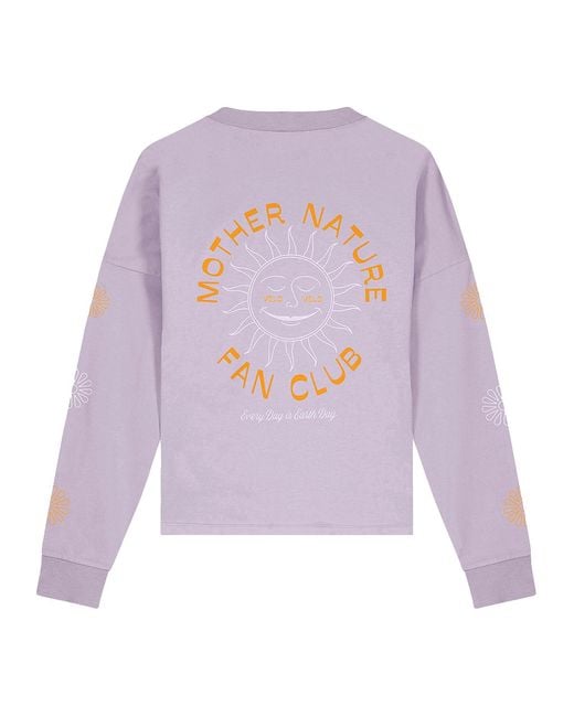 VLD Purple Vondel Mother Nature Fan Club Long Sleeve T-Shirt