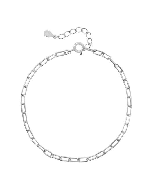 Muru Metallic Mini Paperclip Bracelet