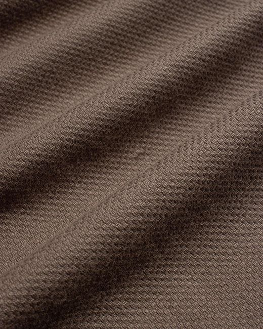 Far Afield Brown Busey Micro-Dobby Shirt for men