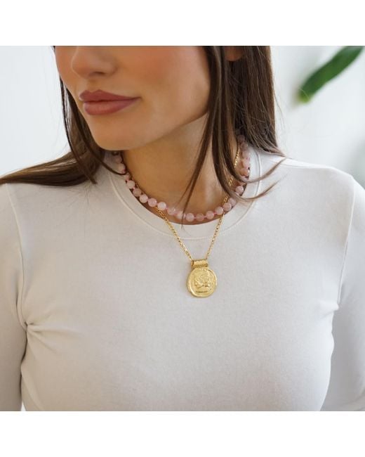 Smilla Brav Metallic The Zodiac Necklace Pisces