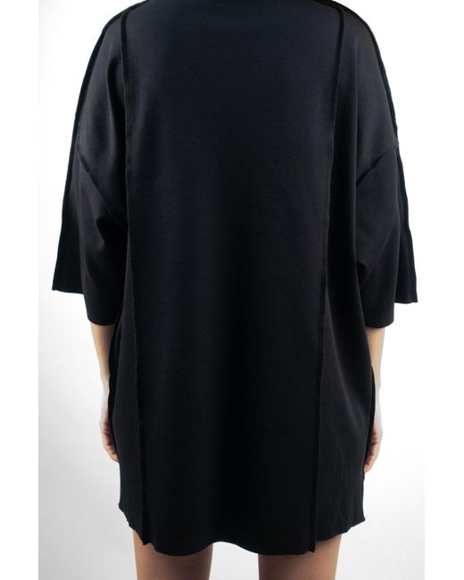 mysimplicated Black Oversized T-Shirt