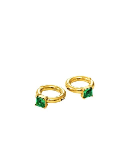 Mickey's Girl Yellow Emerald Ear Cuff
