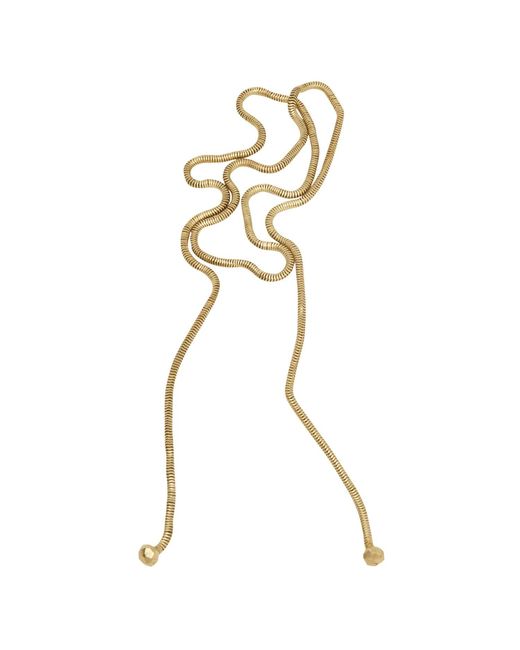 Zeworks Metallic Brassghetti Regular Chain Necklace