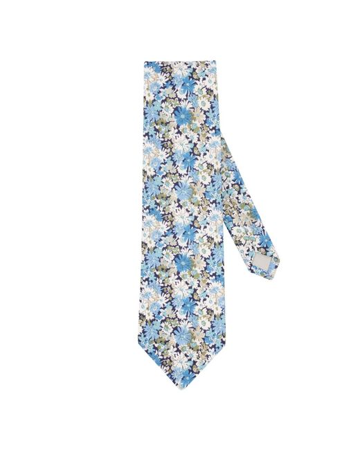 LE COLONEL Blue Liberty Libby Tie for men