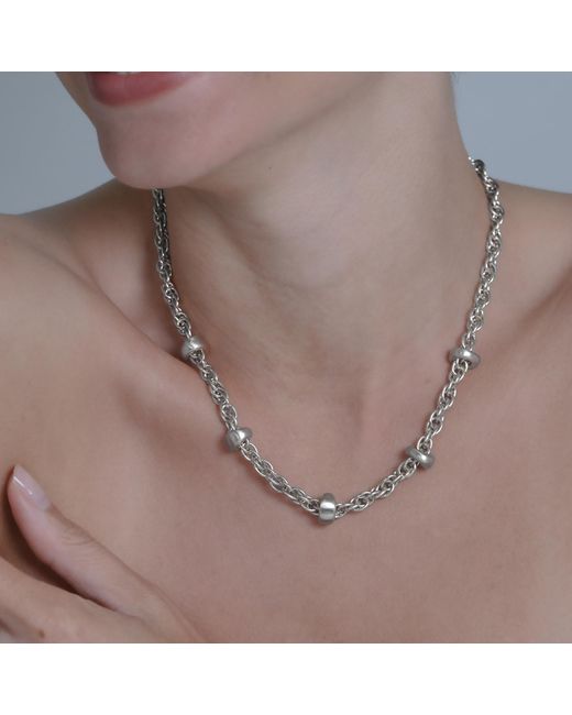 Onia Metallic Terra Chain Choker