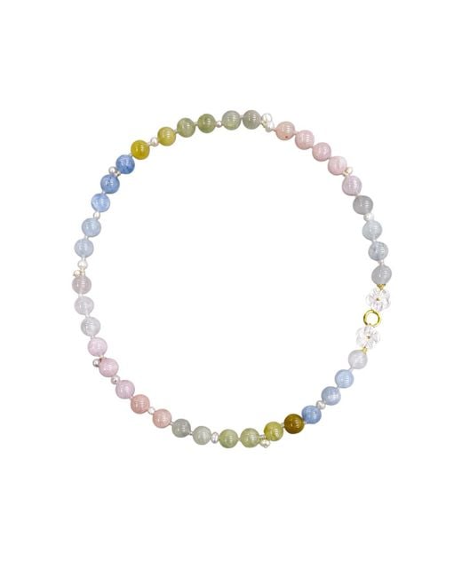Agora Jewellery Metallic Cleito Bonbon Necklace