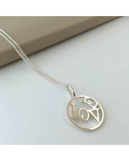 Katie Mullally Metallic Love Medallion & Chain for men