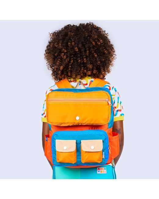 Mokuyobi Blue Heat Wave Faux Roll Top