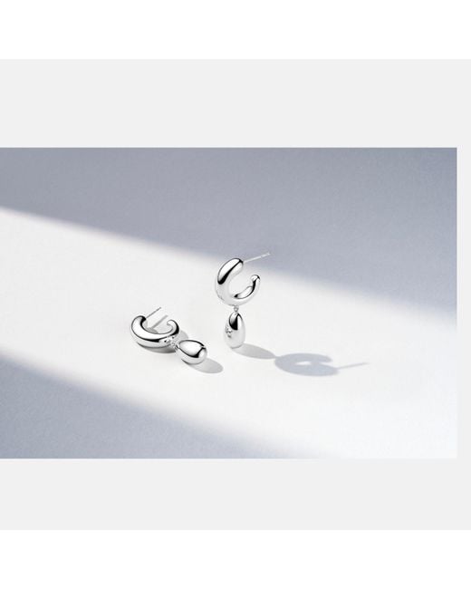 Sif Jakobs Jewellery Metallic Earrings Goccia Pendolo Pianura