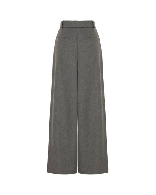 Nocturne Gray Wide Leg Flowy Pants