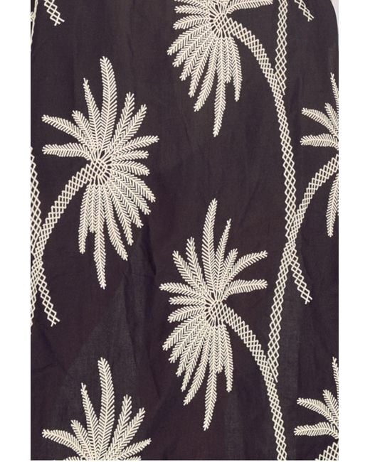 Traffic People Black Palms Of Promise Nora Dress