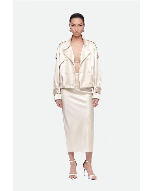 Nocturne Natural Neutrals Oversized Double Breasted Trench Coat