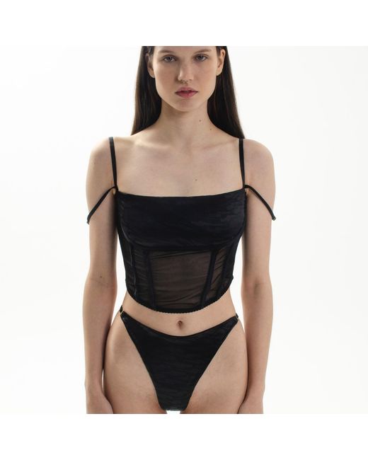 Ekcentrik Black Luscious Excess Adjustable Briefs