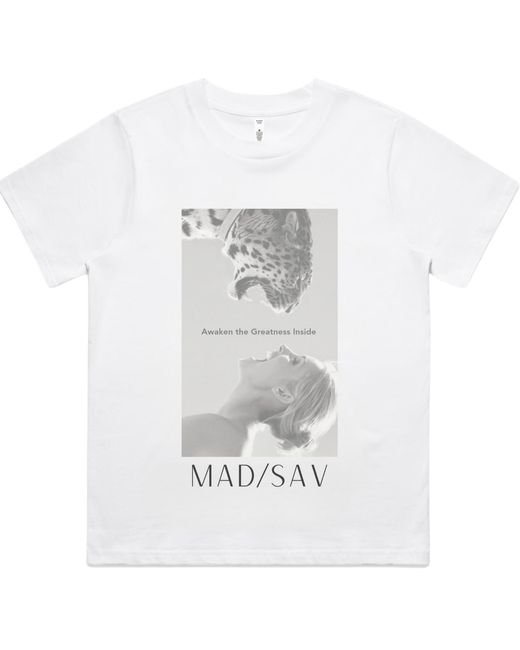 Madison / Savile White Awaken The Greatness Inside Tee