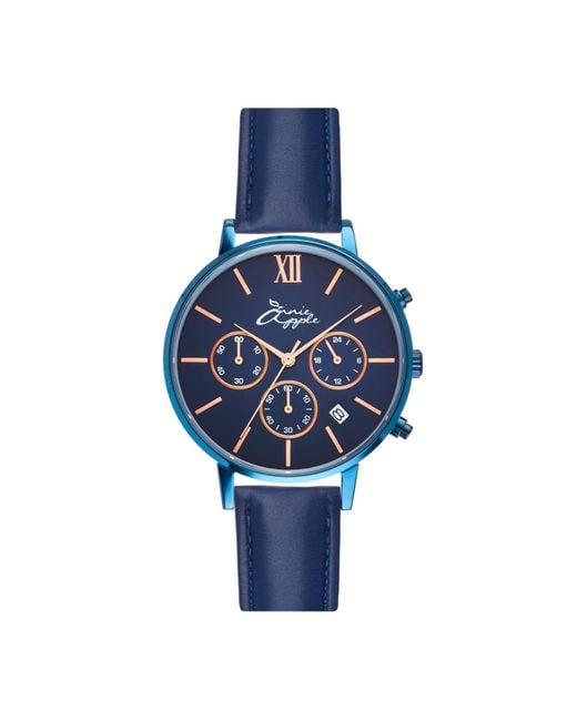 Bermuda Watch Company Blue Annie Apple Marseille Rose Multifunctional Interchangeable