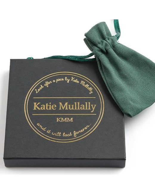 Katie Mullally Metallic Harp Charm Necklace Plated